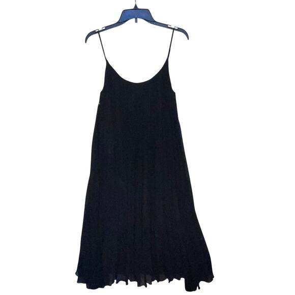Bleu Rod Beattie Dress Sheer Pleated Oversize Lined Swim Cover - Picture 3 of 9